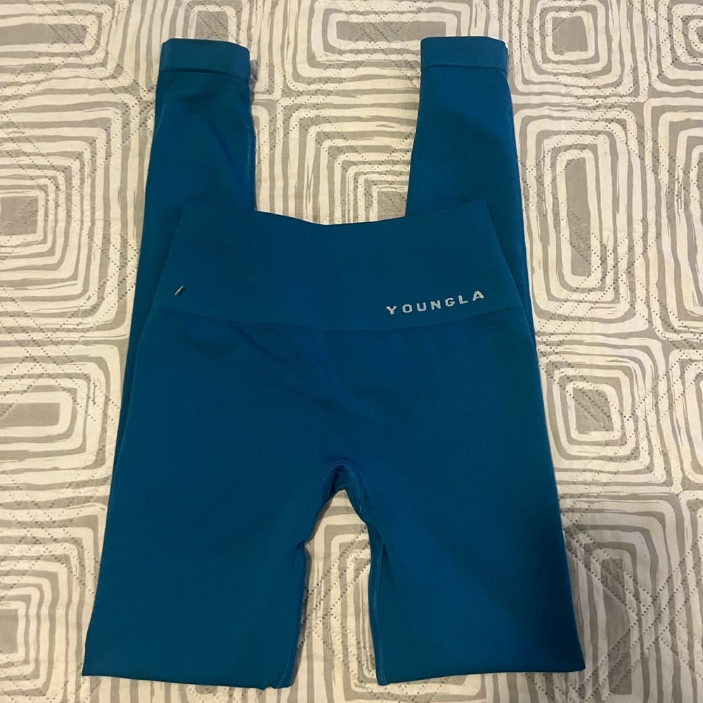 YoungLA Blue Leggings